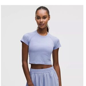 Lululemon Dusty Lilac Crop Top
